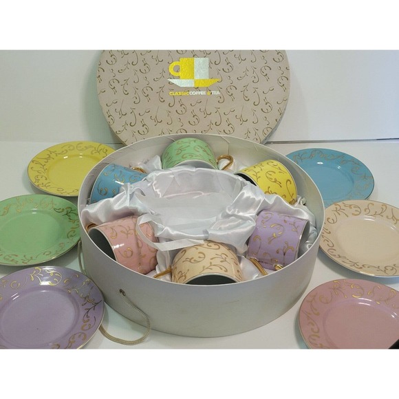 Classic Coffee and Tea Kitchen Classic Coffee Tea Set 6 Cups